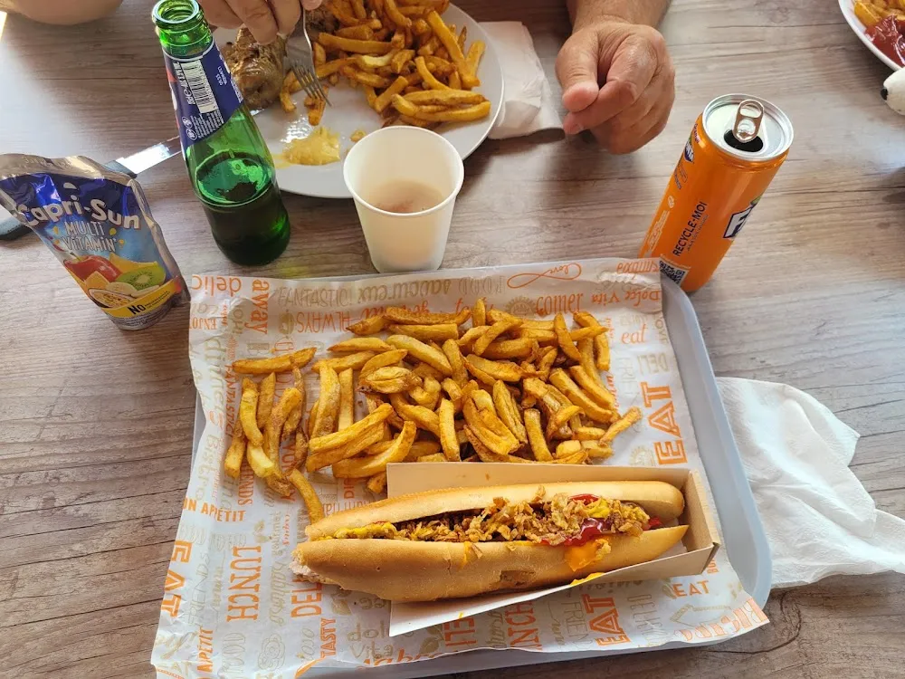 Hamburger Frite Suppl Fromage