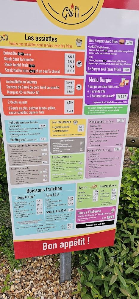 La Friterie grill - Menu Image 1
